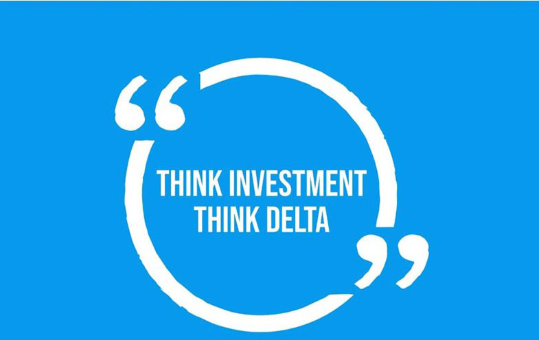 think investment think Delta