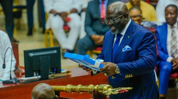 Governor-Oborevwori-presenting-Appropriation-bill-for-the-2024-fiscal-year-to-lawmakers-at-the-Delta-State-House-of-Assembly | Delta State 2024 Budget: Innovative ‘Budget of Hope and Optimism’