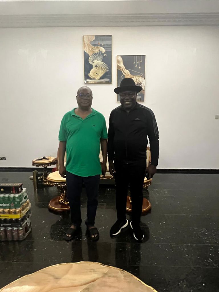 Chief Tony Amechi in a photograph with Chief-Obielum | tonyamechi.com