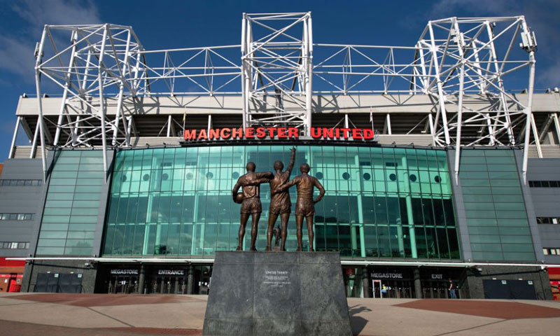 Manchester United's Old-Trafford Stadium