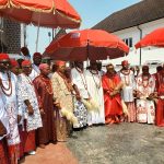 Visiting Chiefs and their hosts